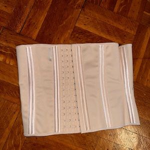 Tan waist trainer